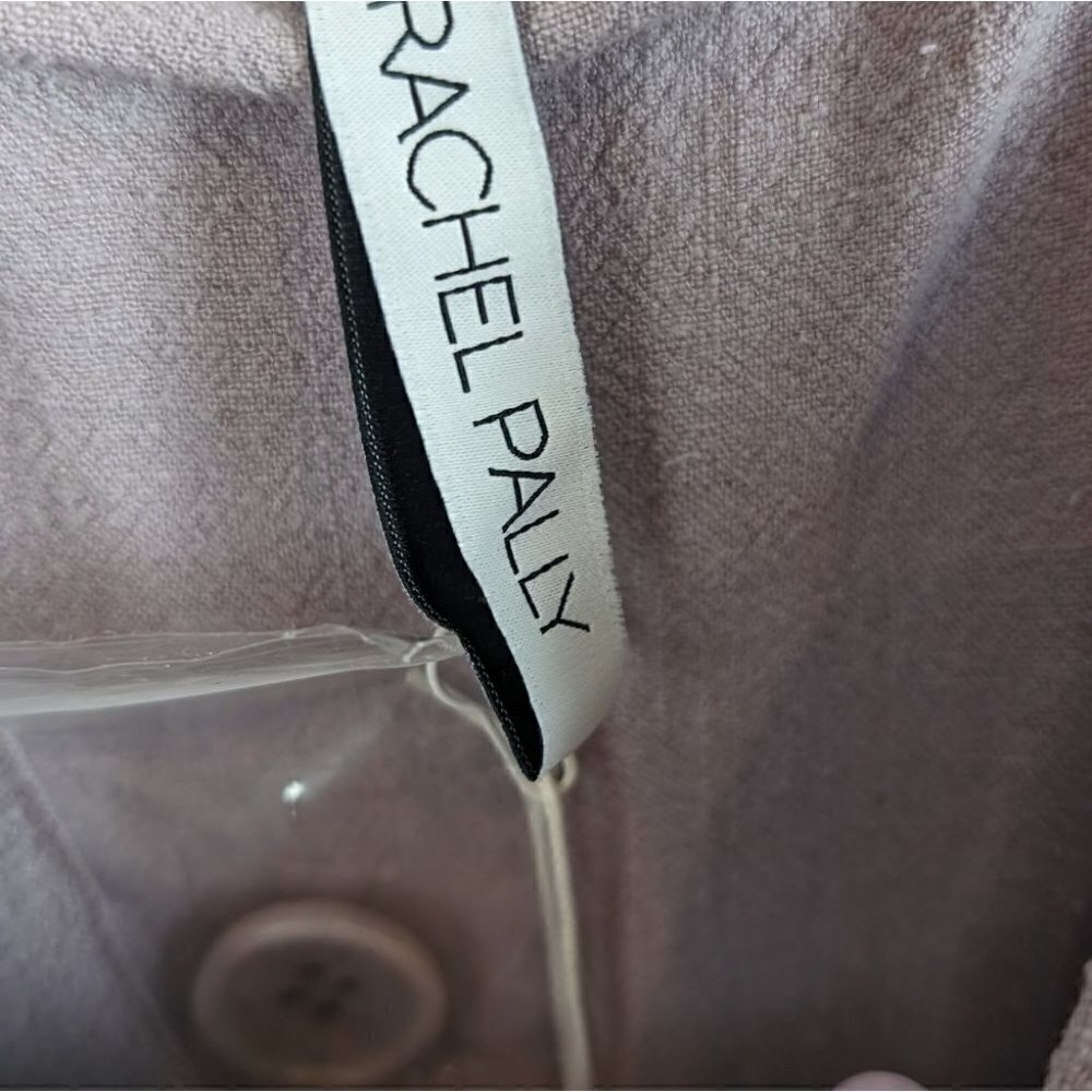 Rachel Pally nwt Linen Rome Dress pale lilac  XS - Picture 7 of 9